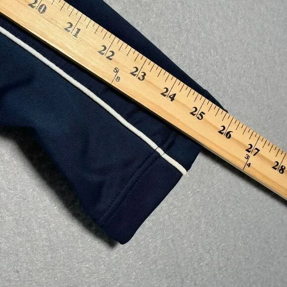 Vintage Gonzaga Bulldogs Track Jacket Womens Large 12-14 Blue Nike Team NCAA - Picture 9 of 13